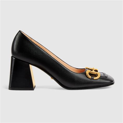 gucci horsebit pumps|gucci suede mid heel pump.